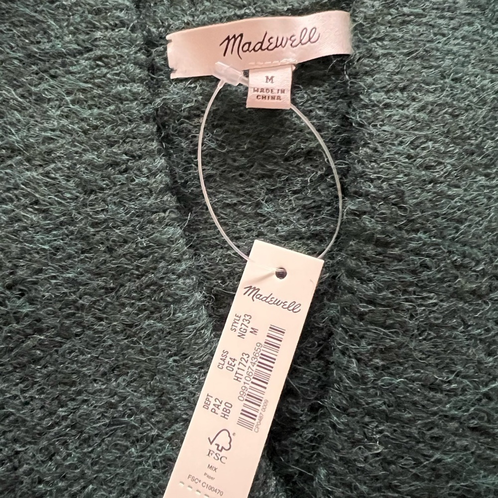 MADEWELL Vinson Shawl Collar Sweater - Picture 3 of 15